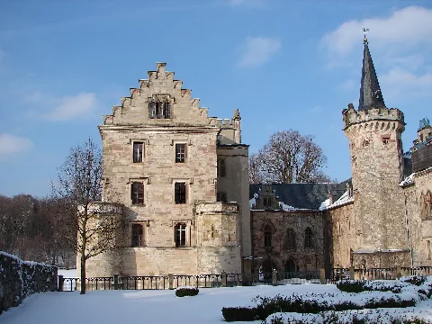 Reinhardsbrunn Schloss Winter