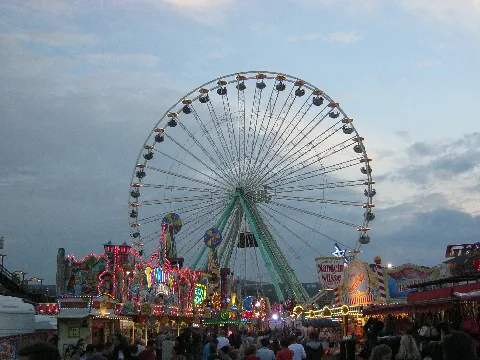 Riesenrad Wurstmarkt 07092013