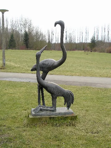 Rostock Fischerdorf Flamingo
