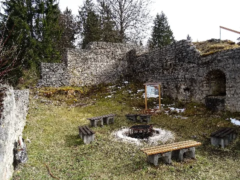 Ruine Baldenstein Altes Schloß Gammertingen 03