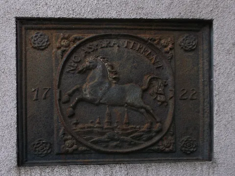 Salzkotten Post Lange Straße 25 Plakette