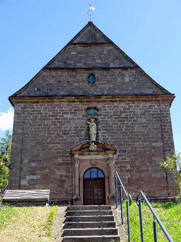 Sankt Peter, St. Ursulakapelle, Fassade 1