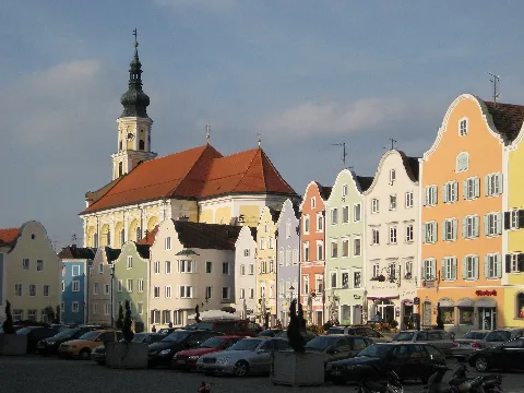 Schaerding Silberzeile Stadtpfarrkirche