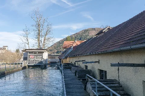 Scharnstein Sensenmuseum Geyerhammer Fluder Kw