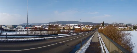 Schlieren, Gasometerbruecke Panoramio