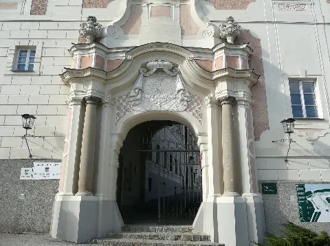 Schloss Lamberg Hauptportal