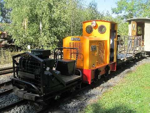 Schöttler Diema Dl 8 Zug Eichenberger Waldbahn