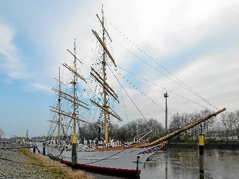 Schulschiff Deutschland In Bremen 01 Retuschiert