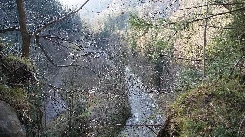 Schwarzachtobel Blick Vom Kreuzfelsen 01