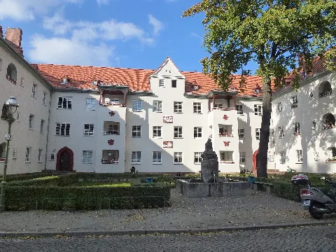 Siemensstadt Harriesstraße Genovefabrunnen 001