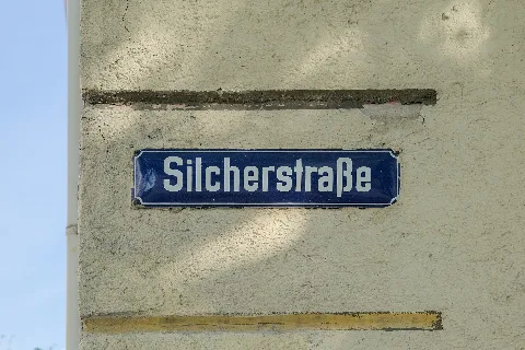 Silcherstraße (Neu Ulm) Street Sign 2