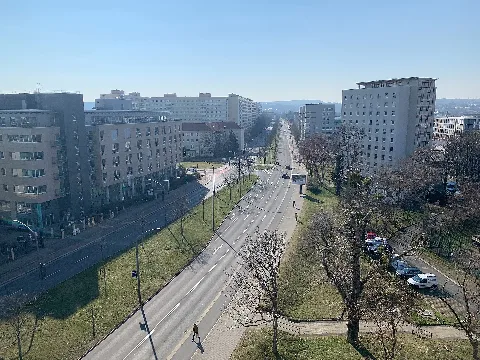 Southern View From Budapester Straße 22, Dresden