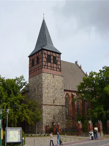 St. Marien Kirche In Strasburg 27 August 2004