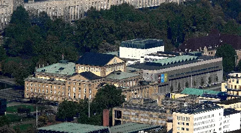 Staatsthetaer Stuttgart Vom Fernsehturm