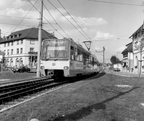 Stadtbahn Cars On Line 3 At Vaihingen Geo.hlipp.de 3929