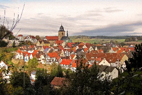 Stadtuebersicht Naumburg (Hessen)