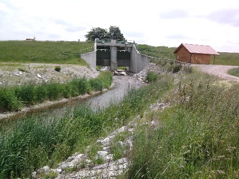 Staudamm Dirlewang 1