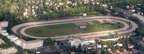 Trabrennbahn Berlin Mariendorf Luftbild 2008