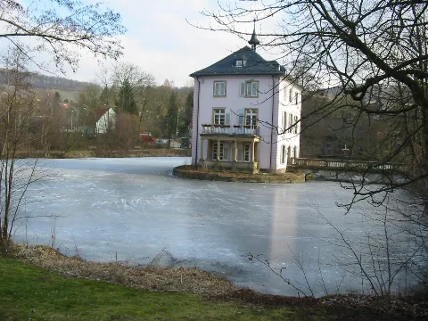Trappensee Zugefroren