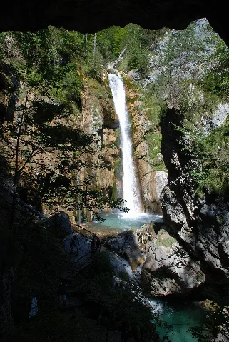 Tscheppaschlucht Tschaukofall