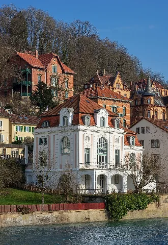 Tübingen Österberg Gartenstr. 12 (Schwabenhaus) Ansicht Von Sw (1)