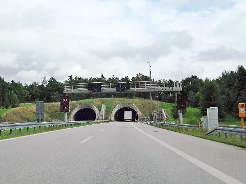 Tunnel Königshainer Berge A4