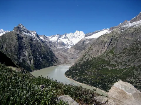 Unteraargletscher Grimselsee