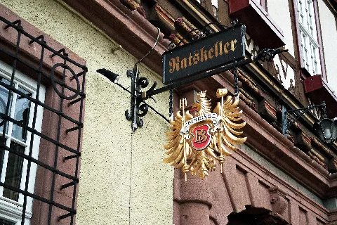 Vacha, Nasenschild Ratskeller