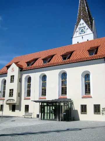 Vohburg, Rathaus, Ehem. Pfarrkirche St.andreas