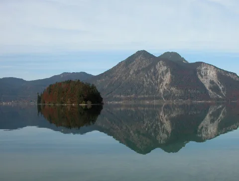 Walchensee Insel