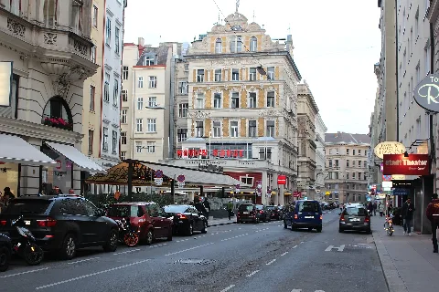 Вена. Ул. Вальфишгассе (Walfischgasse) Panoramio