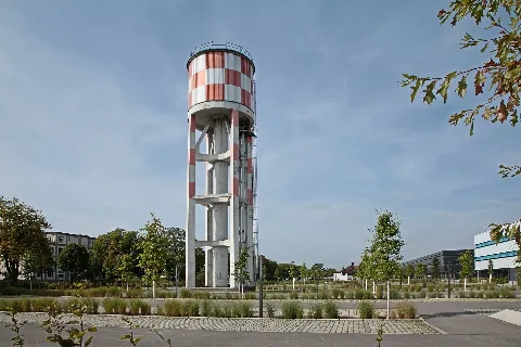 Wasserturm, Ehemalige Wiley Barracks In Neu Ulm