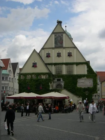 Weiden Altes Rathaus Geo.hlipp.de 19910
