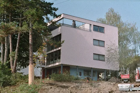 Weissenhof Photo House Citrohan East Façade Le Corbusier & Pierre Jeanneret Stuttgart Germany 2005 10 08