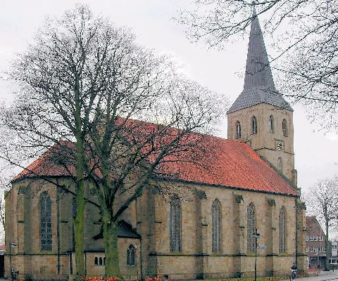 Wettringen, Kirche St. Petronilla, Nordseite