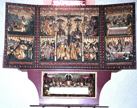 Worbis, St. Nikolaus Kirche, Der Altar