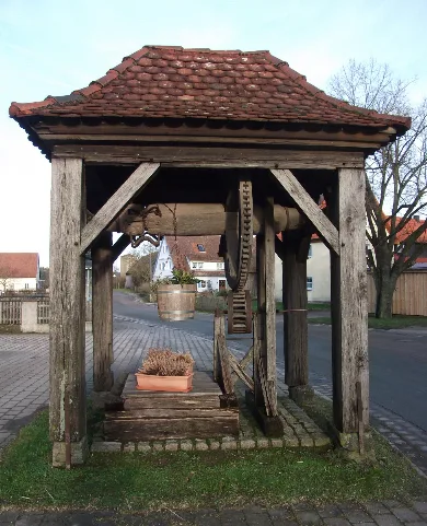 Ziehbrunnen In Auerbach
