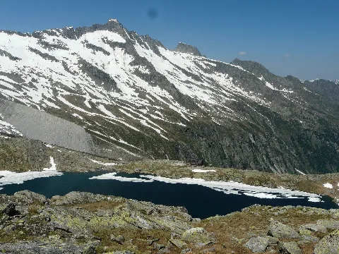 Zittauer Hütte Mit Unterem Wildgerlossee