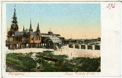 00393 Heringsdorf 1898 Kaiser Wilhelm Brücke Brück & Sohn Kunstverlag