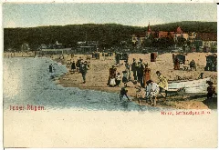 00582 Binz (Auf Rügen) 1898 Strandparthie Brück & Sohn Kunstverlag