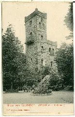 01097 Cunewalde 1899 Turm Auf Dem Czorneboh Brück & Sohn Kunstverlag