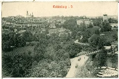 01125 Waldenburg 1899 Blick Auf Schloß Und Stadt Brück & Sohn Kunstverlag