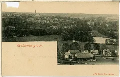 01126 Waldenburg 1899 Blick Nach Waldenburg Brück & Sohn Kunstverlag