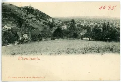 01535 Niederlößnitz 1901 Blick Auf Radebeul Brück & Sohn Kunstverlag