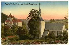 03444 Liebstadt 1903 Kirche Und Schloß Kuckuckstein Brück & Sohn Kunstverlag