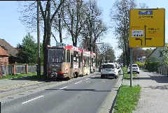 050 Tram 134 In Heavy Traffic 3
