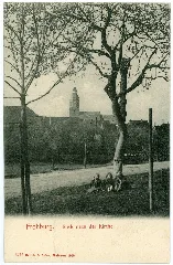 06272 Frohburg 1905 Blick Nach Der Kirche Brück & Sohn Kunstverlag