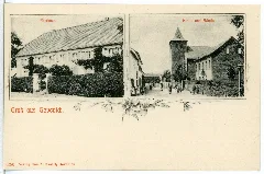 06580 Gevenich 1905 Pfarrhaus, Kirche Und Schule Brück & Sohn Kunstverlag