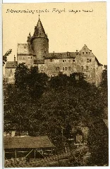 07409 Schwarzenberg 1906 Schloß Und Tunnel Brück & Sohn Kunstverlag