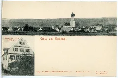 07445 Kösingen 1906 Ortsansicht Und Gastwirtschaft Brück & Sohn Kunstverlag